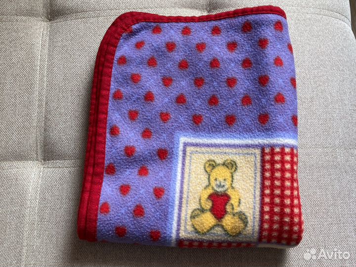 Плед детский флисовый