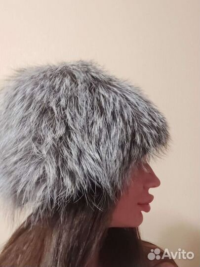 Шапка зимняя меховая женская