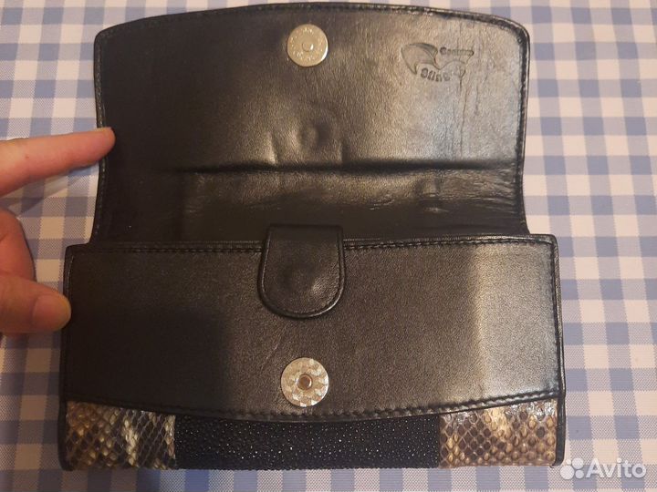 Сумка и кошелёк натуральный кожа крокодил