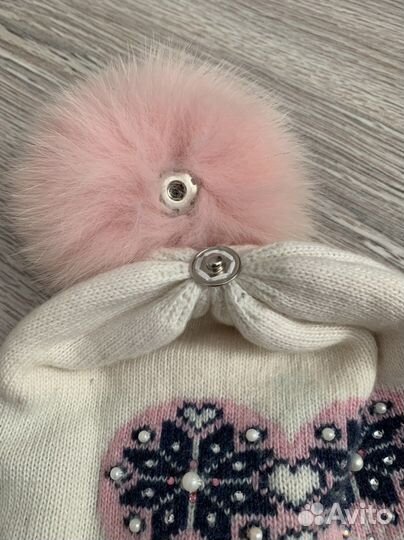 Комплект шапка, шарф