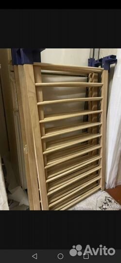 Манеж деревянный