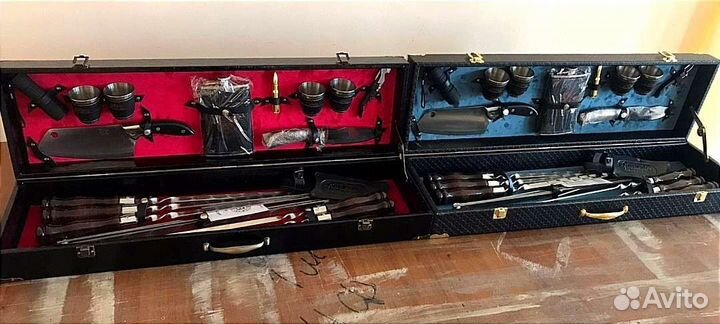 Набор подарочный шампура для мужчин