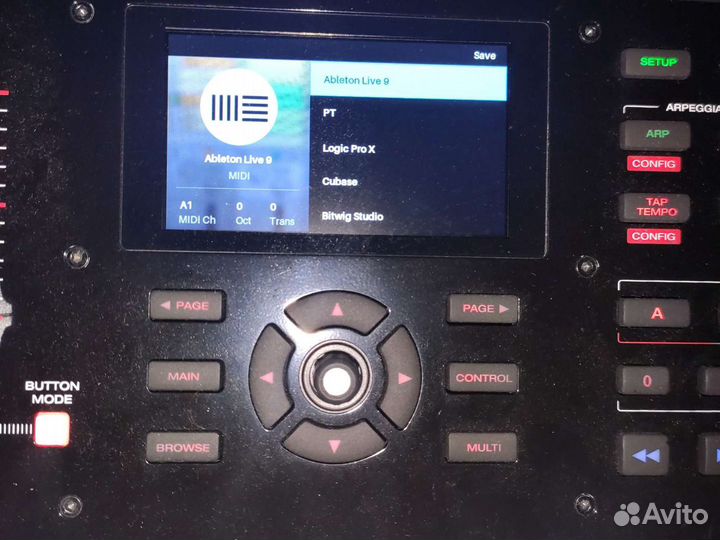 M audio ctrl 49 миди клавиатура