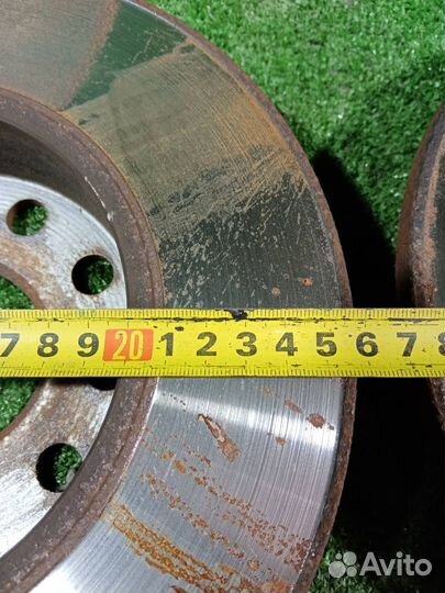 Диск тормозной (комплект) задний Volkswagen Golf 5