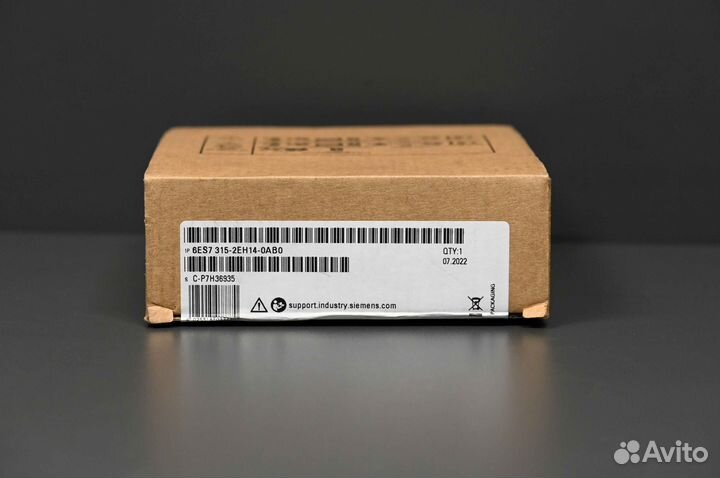 Siemens 6ES7315-2EH14-0AB0 новый, 2022 г.в. 3 шт