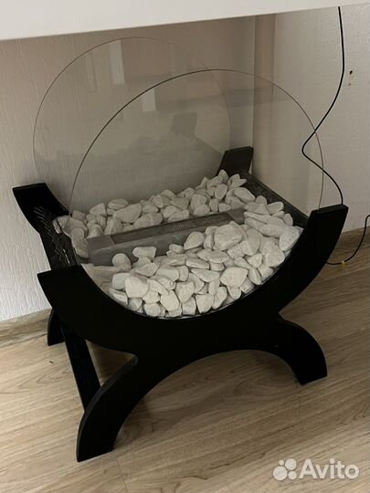 Камин напольный