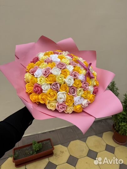 Мыльные розы,букеты на 8 марта