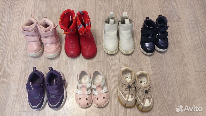 Обувь на девочку пакетом