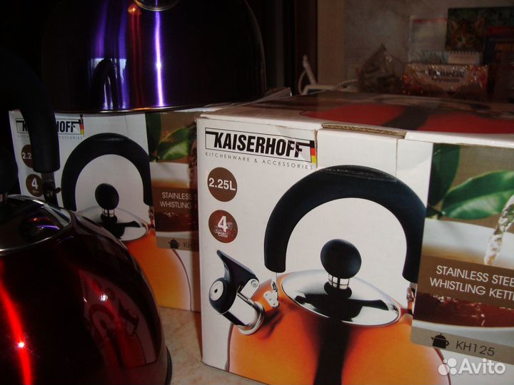 Чайник и заварник новые