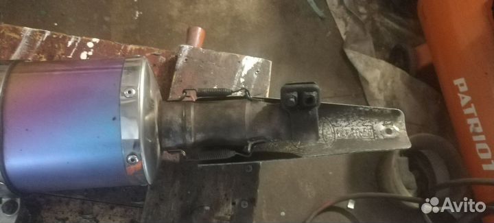 Глушитель прямоточный для хонда сильвер винг 600