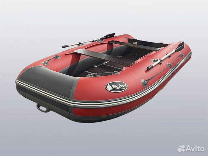 Лодка пвх (жесткое дно+киль) - Беринг 340