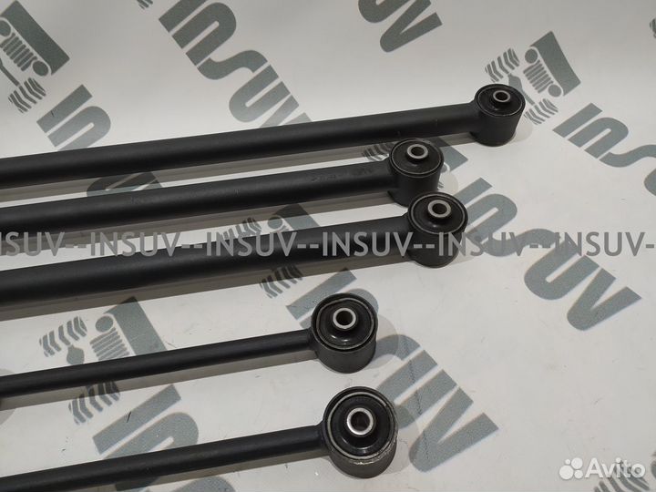 Комплект реактивных тяг Нива урбан (к-т 5 штук)