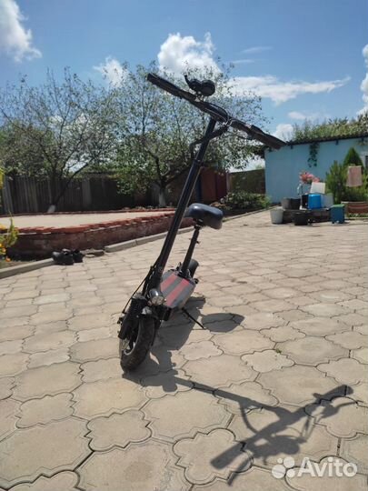 Электросамокат с сиденьем взрослый