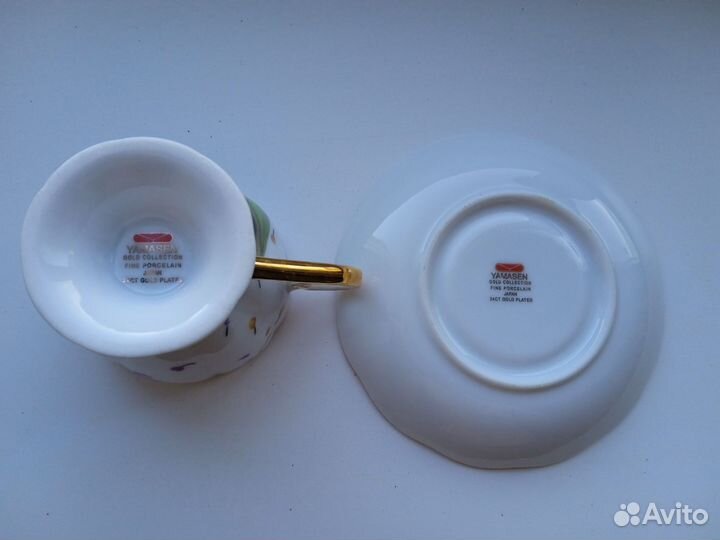 Чайный кофейный сервиз фарфоровый СССР