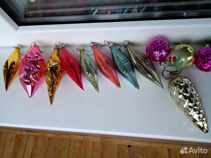 Елочные игрушки СССР