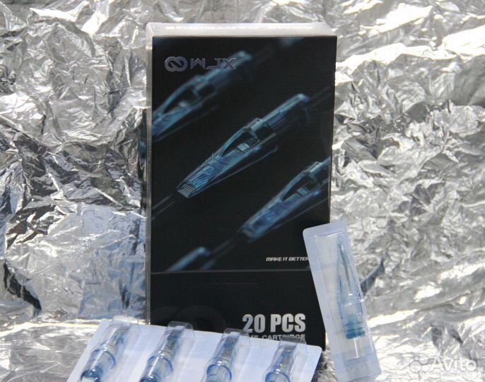 WJX Картриджи для тату WJX 10/15RM, Round Magnum д