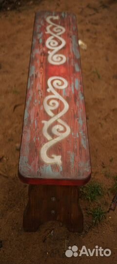 Славянская лавка (уличная мебель)