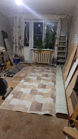 2-к. квартира, 45,5 м², 1/2 эт.