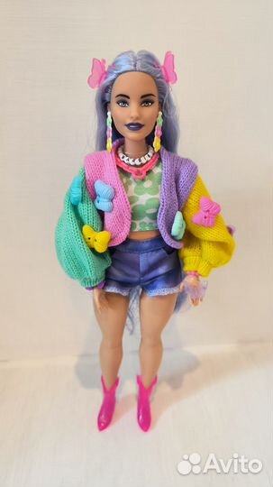 Кукла барби barbie Экстра 20, Лавандовые волосы