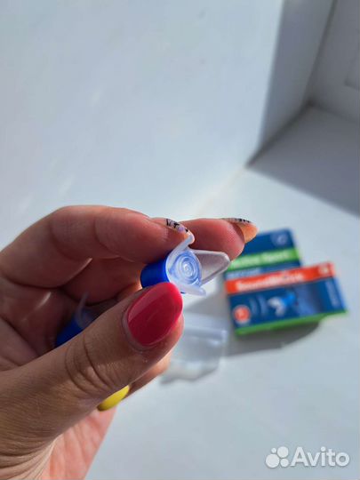 Беруши Active Sport новые с футляром