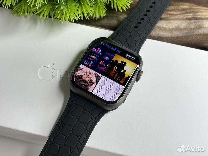 Часы Apple Watch 9 41 mm Black HK mini + Гарантия