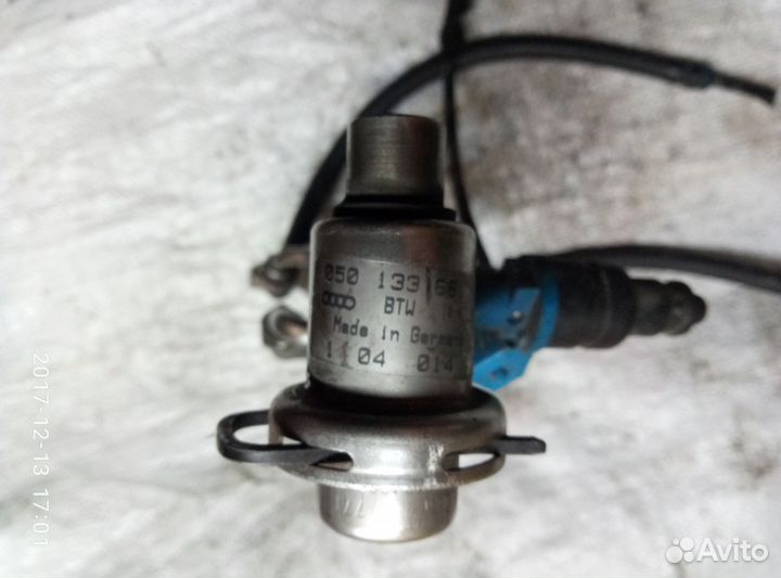 Форсунки Ауди,Фольксваген в сборе с рампой