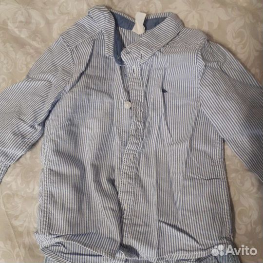 Рубашка и брюки h&m 74