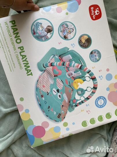 Развивающий коврик с пианино