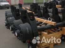 Камаз ось L1 в сборе без абс Арт:106 (сзап, Нефаз)