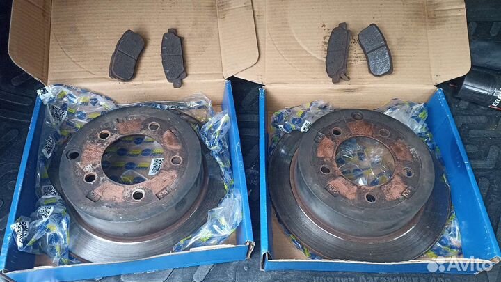 Задние тормозные диски лансер 10