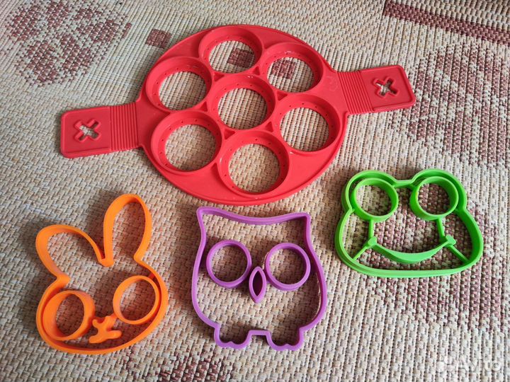 Силиконовые формы для яичницы и оладий