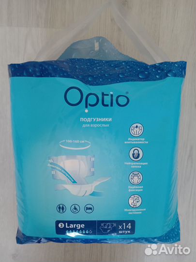Подгузник для взрослых Optio №3