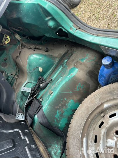 Задняя часть кузова дэу матиз