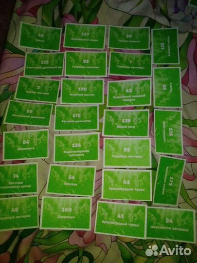 Наклейки-карточки стикермания