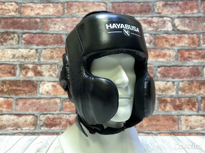 Боксерский шлем Hayabusa Pro Boxing черный