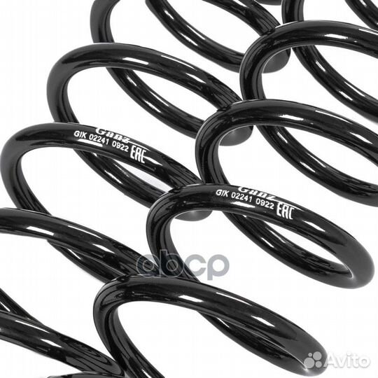 Пружина задняя LR renault Logan/Sandero ganz G