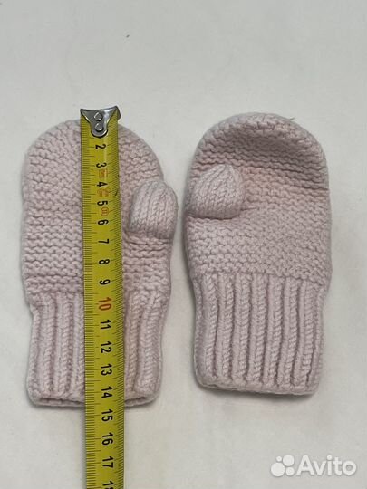 Варежки детские 1 год