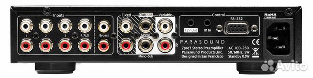 Parasound Zpre v.3 Black