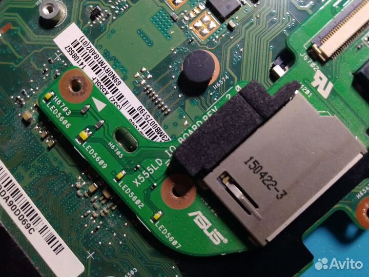 Asus x555ld запчасти