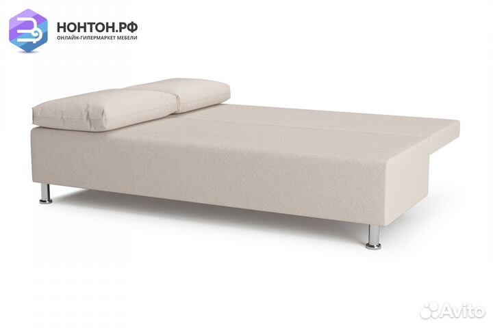 Диван еврокнижка Канна светло-бежевый