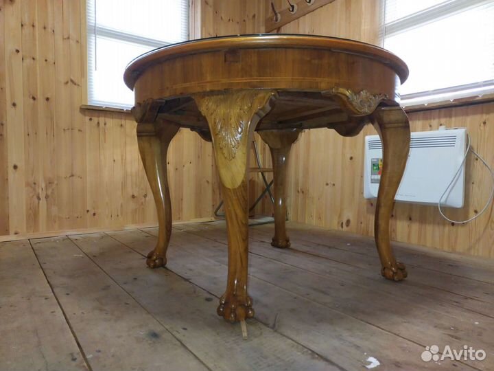 Стол антикварный дубовый