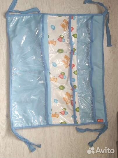 Кармашки на детскую кровать/ органайзер