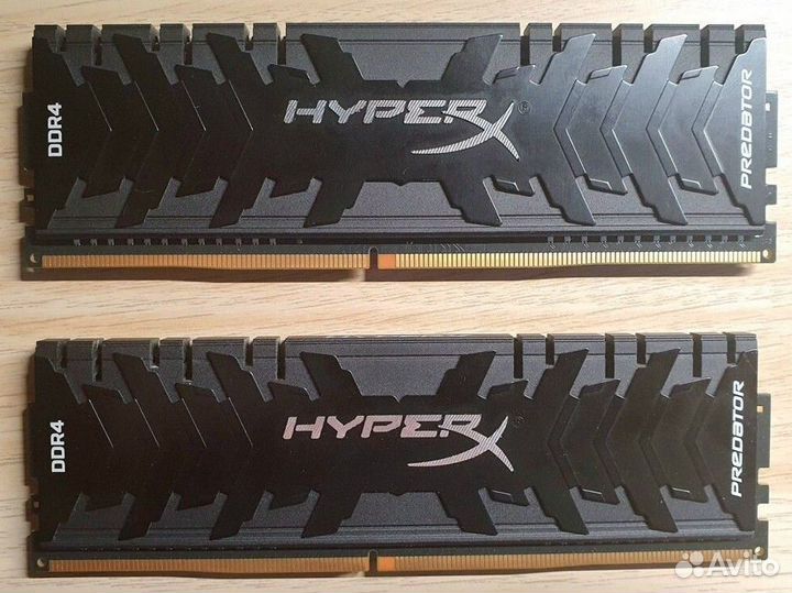 Kingston hyperx Predator ddr4 16gb 3200