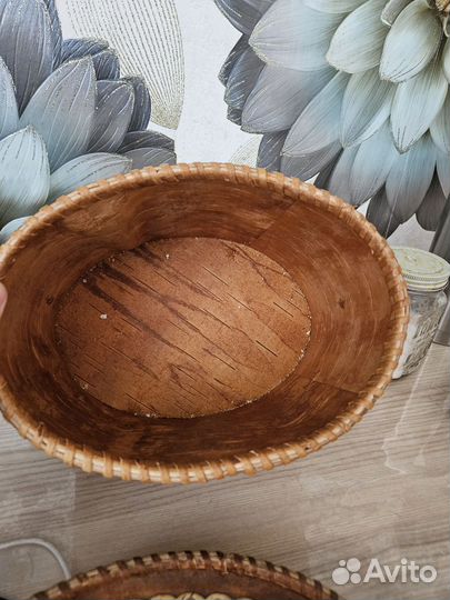 Хлебница из бересты