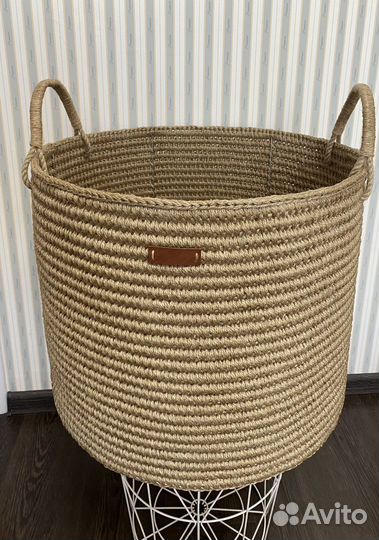 Корзина из джута