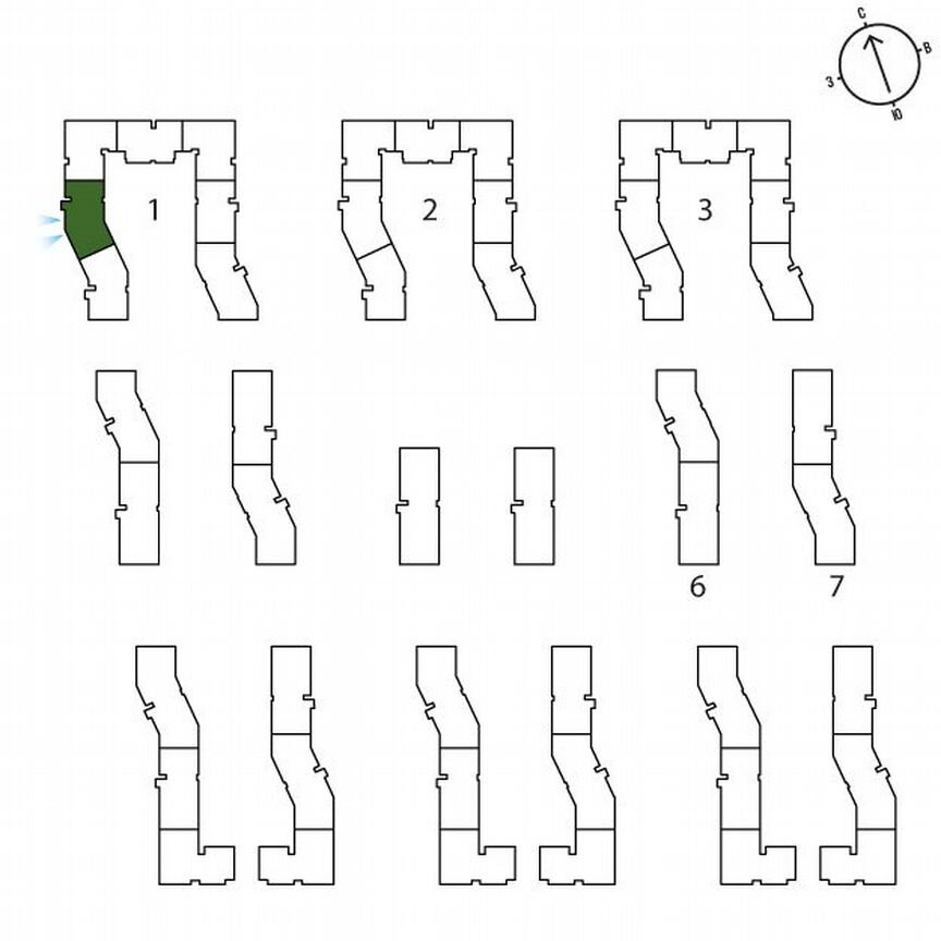 2-к. квартира, 58 м², 2/3 эт.