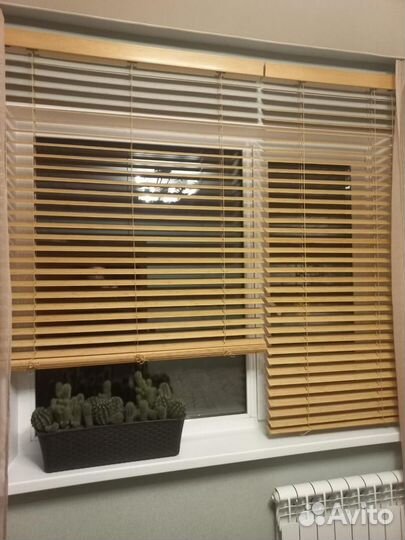 Деревянные горизонтальные жалюзи