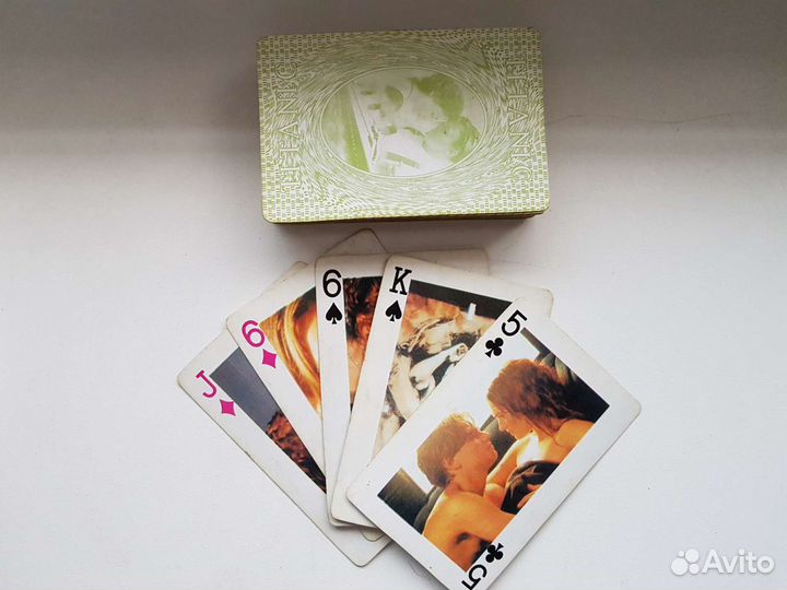 Титаник игральные карты 1997 г