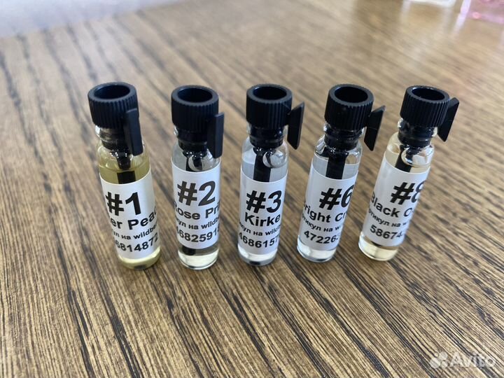 Духи женские пробники и во флаконах