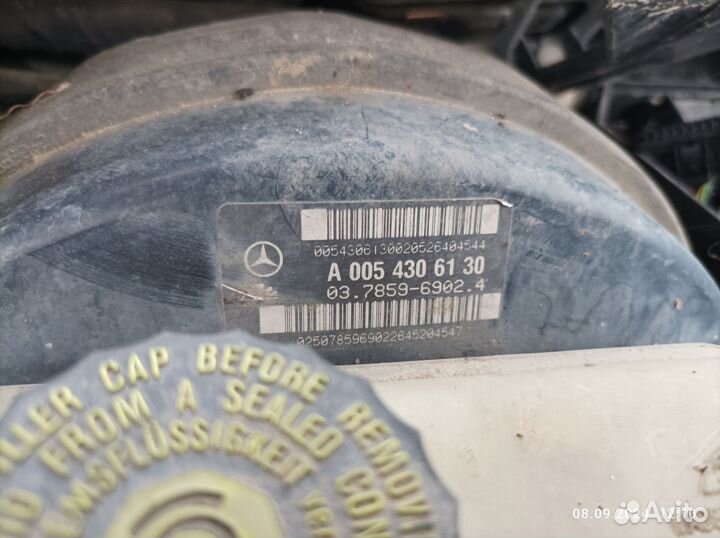 Вакуумный усилитель a0054306130 Mercedes 221